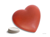 sekishin® Heart Urn | Ceramic Urn Terracotta