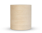 yasura® Column | Wooden Urn Poplar with Gray Wood Influences "bio"