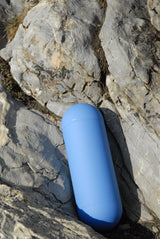 Capsule© urn sculpture | «Metal blue»