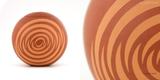 jembele® urn | terracotta engobed "cosmic"