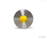 sign of memory® Miniurne | Edelstahl | mit farbiger Glasluke