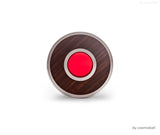 sign of memory® Miniurne | Edelstahl und Holz | mit Glasluke