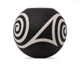 jembele®  Urne Doppelspirale schwarz