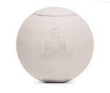 sfera bianca© Urne buddha