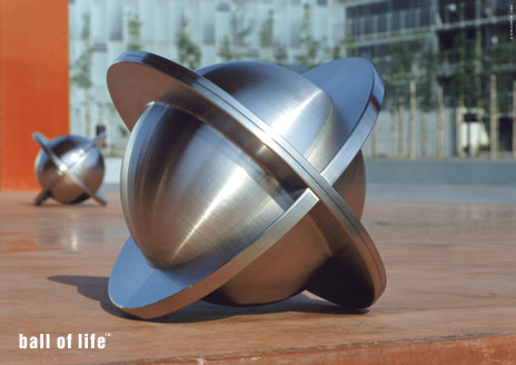 ball of life - Metallurne von URNE.CH