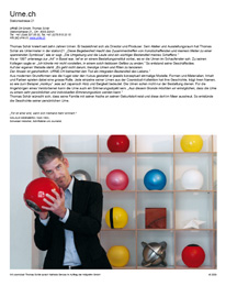 download PDF: cosmicball Thomas Schär kreiert seit 12 Jahren Urnen