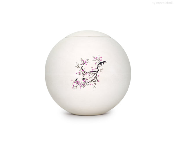 sfera bianca© Kugelurne | Tonurne «Sakura» | Kollektion [design + art]