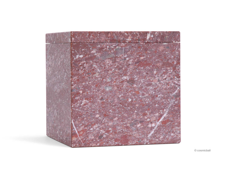 mokkyu® Kubus | Naturstein Rot «Verrucano»