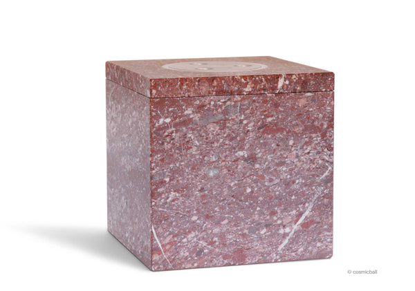 mokkyu® Kubus | Naturstein Rot «Verrucano»