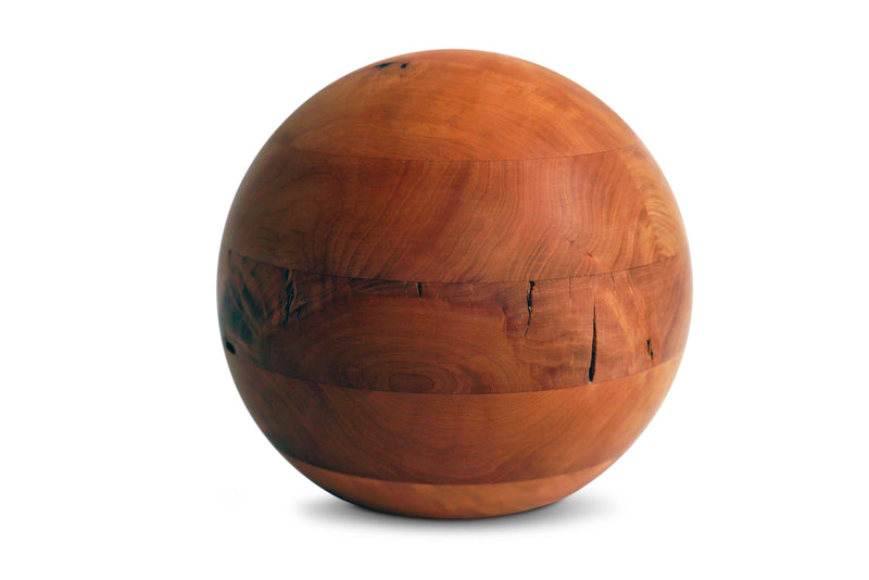 yobushi® ball urn | Wooden urn pear | Size: standard 