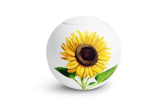 sfera bianca© | Tonurne «Grosse Sonnenblume» | [design + art]