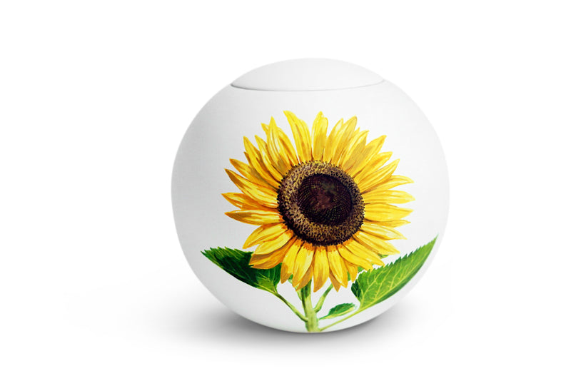 sfera bianca© | Tonurne «Grosse Sonnenblume» | [design + art]