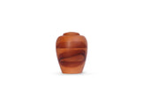 yasura® Amphore | Holzurne Birnbaum | Grösse: klein