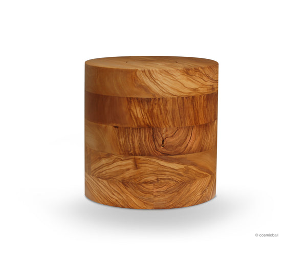 yasura® Säule | Holzurne Olive