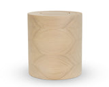 yasura® Column | Wooden Urn Poplar with Gray Wood Influences "bio"