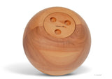 yobushi® ball urn | Wooden urn pear | Size: standard 