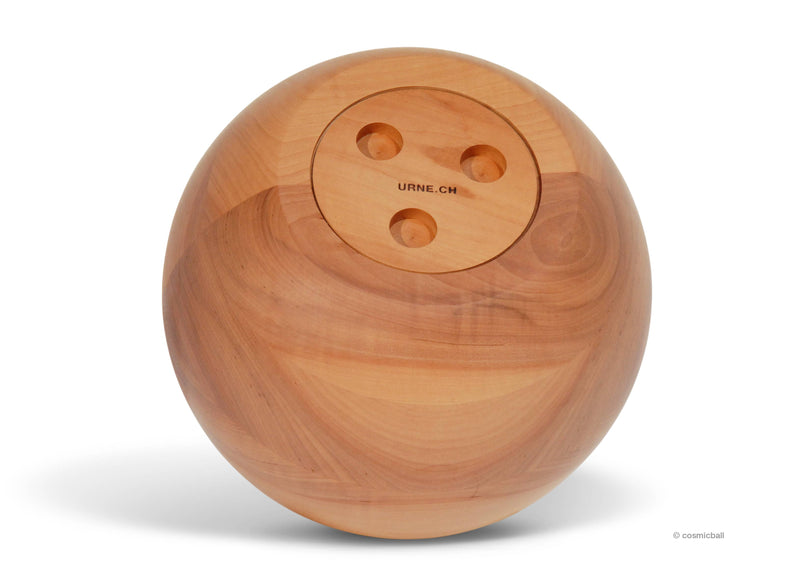 yobushi® ball urn | Wooden urn pear | Size: standard 