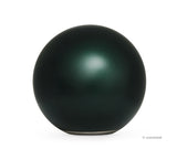 ball of love® Kugelurne «massiv» | Edelstahl | Dunkelgrün matt