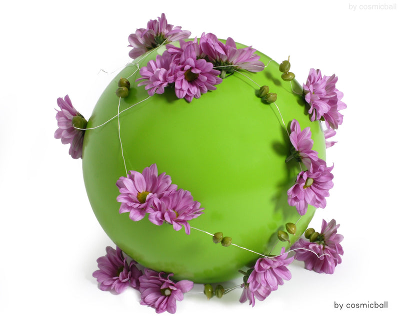 ball of love® Kugelurne | Aluminiumurne «grasgrün»