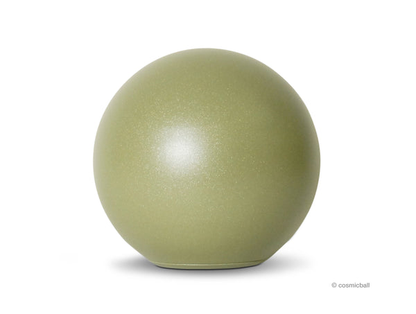 ball of love® Kugelurne | Aluminiumurne basic «lindengrün»