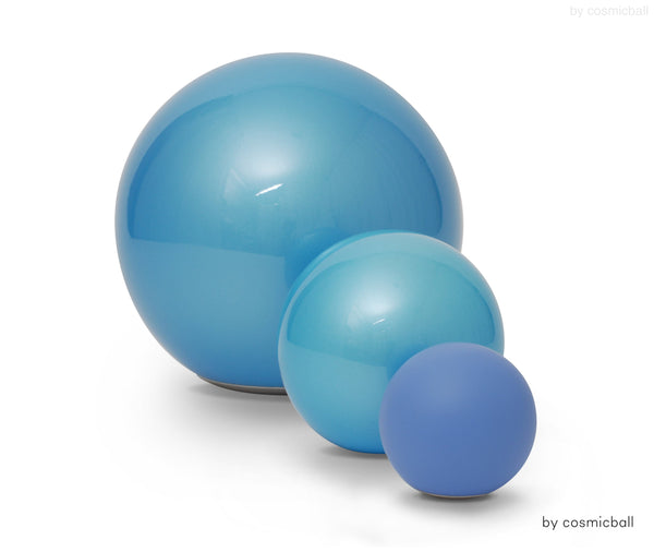 ball of love® Kugelurne | Aluminiumurne «saphirblau»