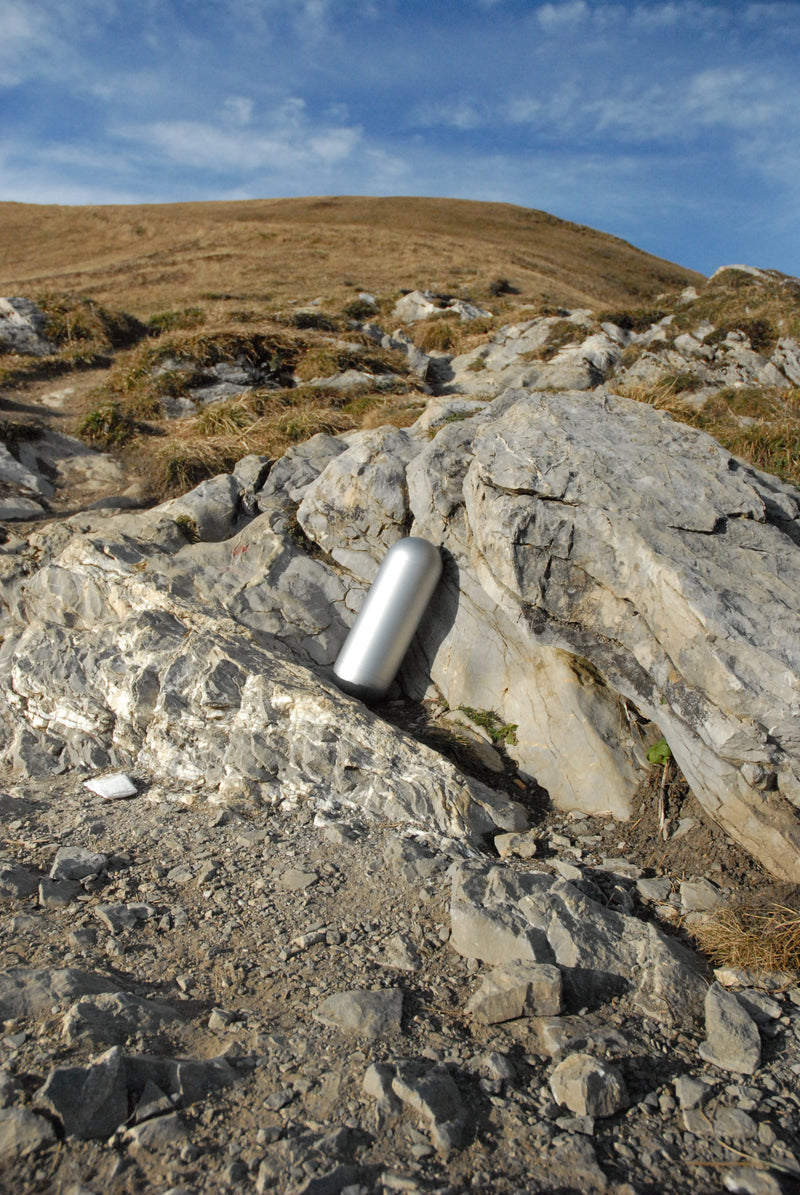 capsule© Urnenskulptur | «Metall silber»