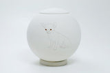 Larry and Daisy® animal urn| ball ornament "Chihuahua"