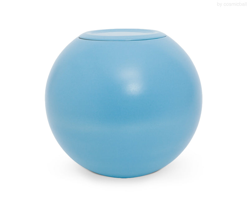 cosmiccolours® | Kugelurne «Himmelblau glasiert»