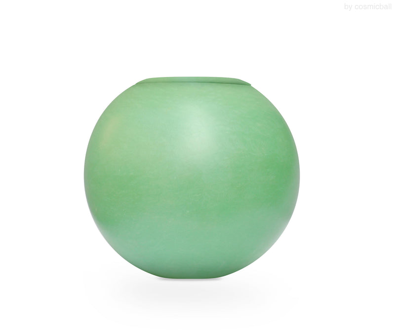 cosmiccolours® ball urn | Clay urn «lime» | Size: standard