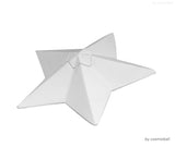 étoile blanche® | Sternurne Keramikurne weiss | Grösse: klein