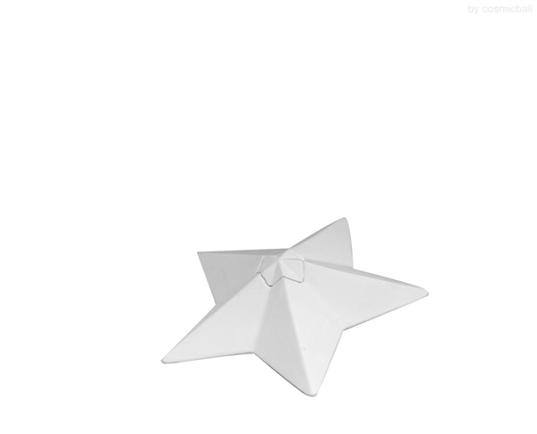 étoile blanche® | Sternurne Keramikurne weiss | Grösse: klein