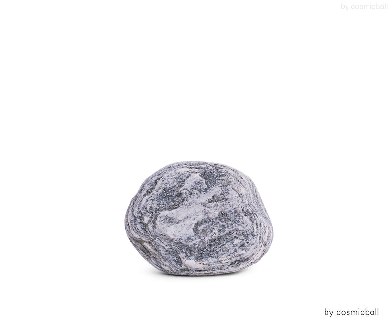 peace stone® Flusssteinurne | mit wertvollem Edelstahldrehverschluss