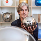 ball of love® Kugelurne «massiv» | Edelstahl «Chrome Big»