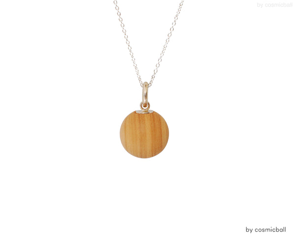 Urne.ch ® Holzkugel | Urnenschmuck | Olive und Cocobollo