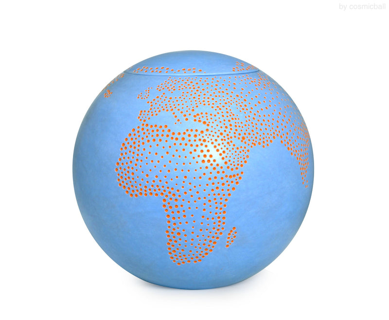 sfera azzura© | «globo» Kugelurne | [design + art]