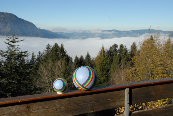 sfera azzura© Kugelurne | Tonurne «rainbow arc» | Grösse: klein