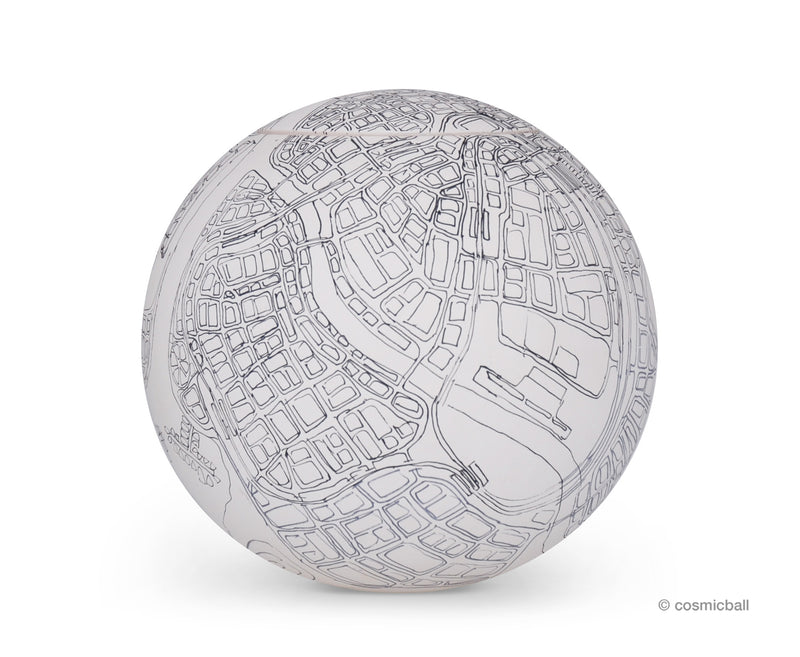 sfera bianca© | Tonurne «Stadtplan» | [design + art]