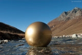 ball of love® Kugelurne | Aluminiumurne «gold»