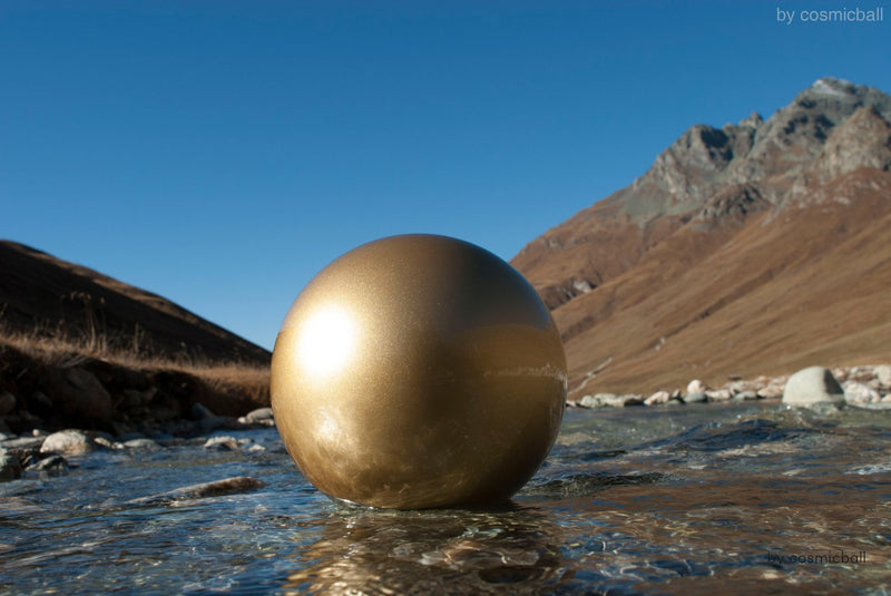 ball of love® Kugelurne | Aluminiumurne «gold»