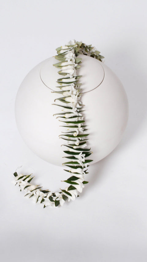 Urnen mit Blumenschmuck