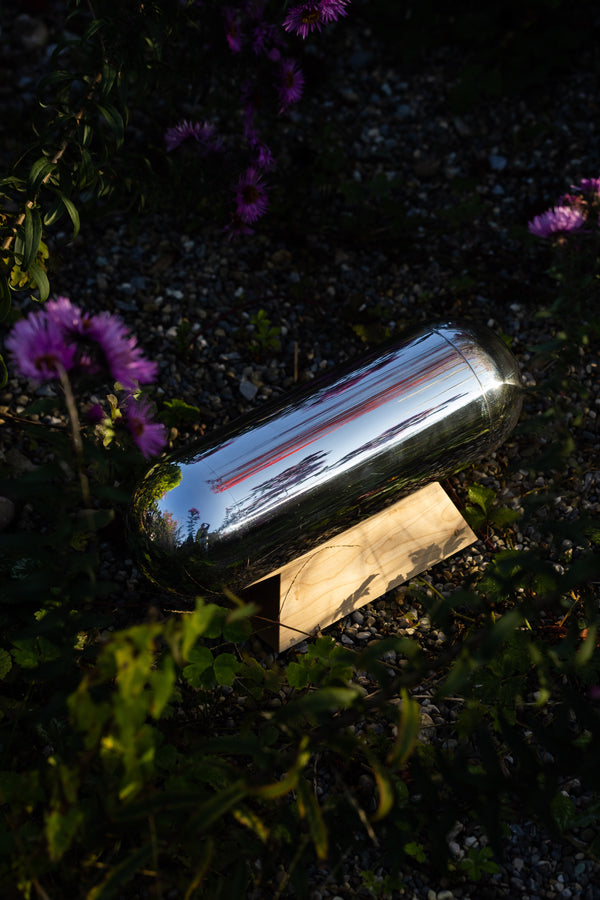 capsule© Urnenskulptur | «Chrome poliert»