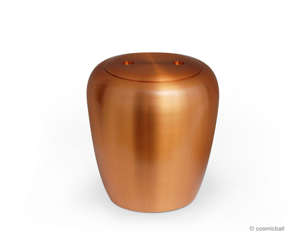 yasura® Amphore | Metall «basic» | Kupfer geschliffen und versiegelt