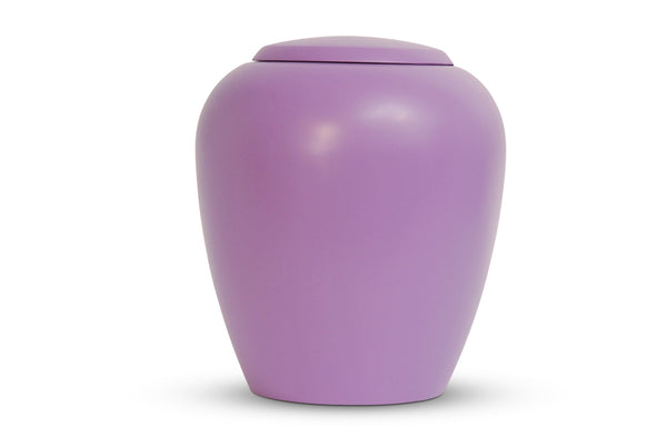yasura® Amphore | Holzurne Pappel «lila»