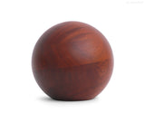 yobushi® | Wooden Urn Mahogany | with Metal Screw Closure