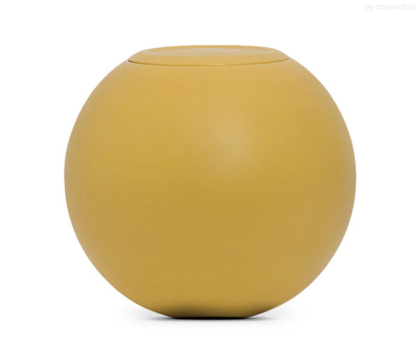 cosmiccolours ® Urne gelbe Kugel