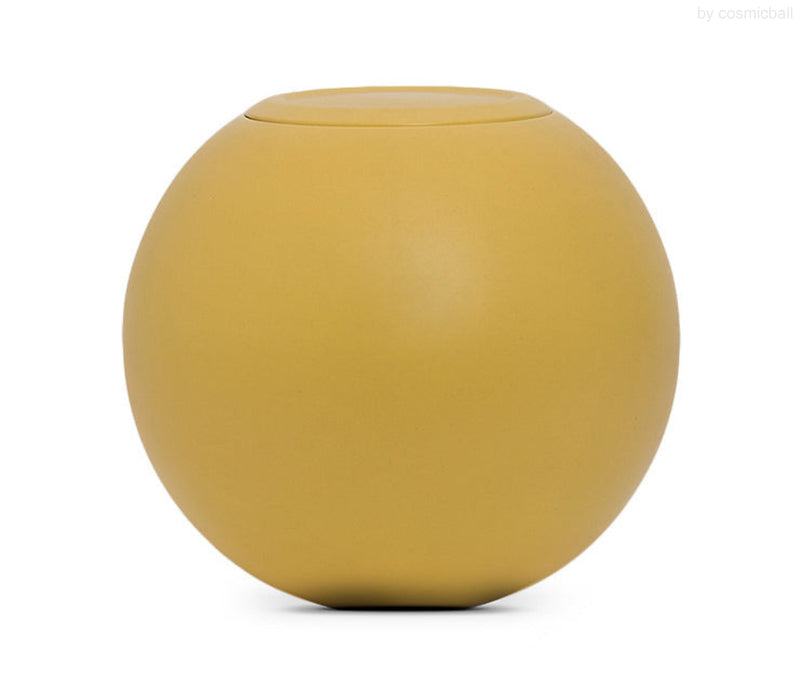 cosmiccolours ® Urne gelbe Kugel