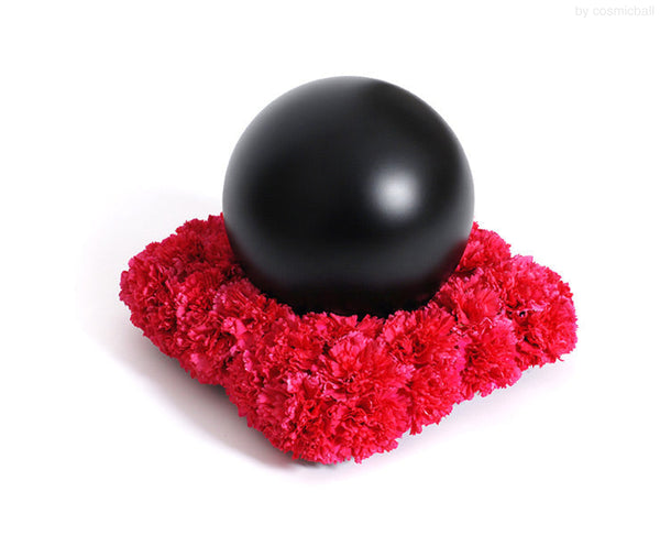 ball of love ®  Urne black, matt schwarz