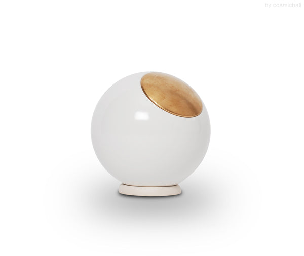 sfera bianca© Urne klein Golddeckel
