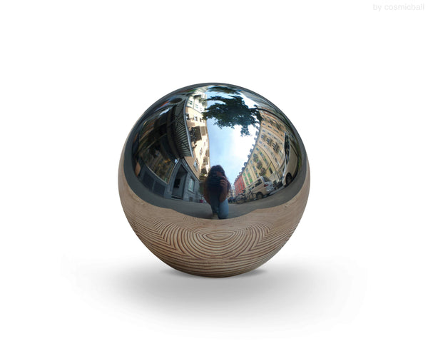 ball of love ®  Urne chrome poliert, mini