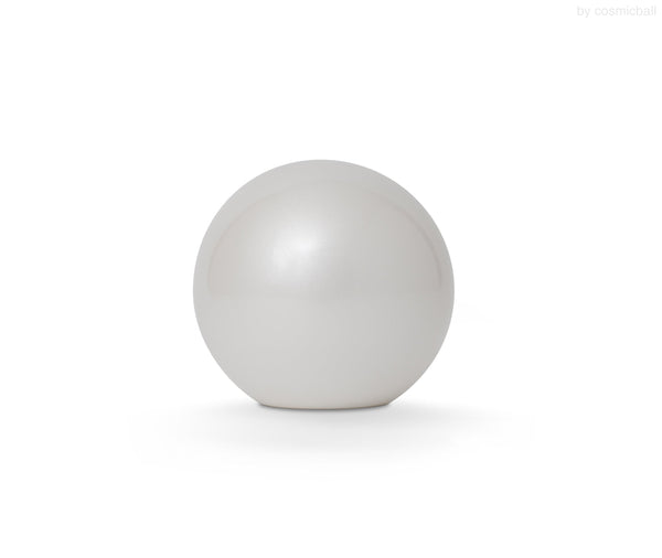 ball of love ®  Urne perlweiss midi